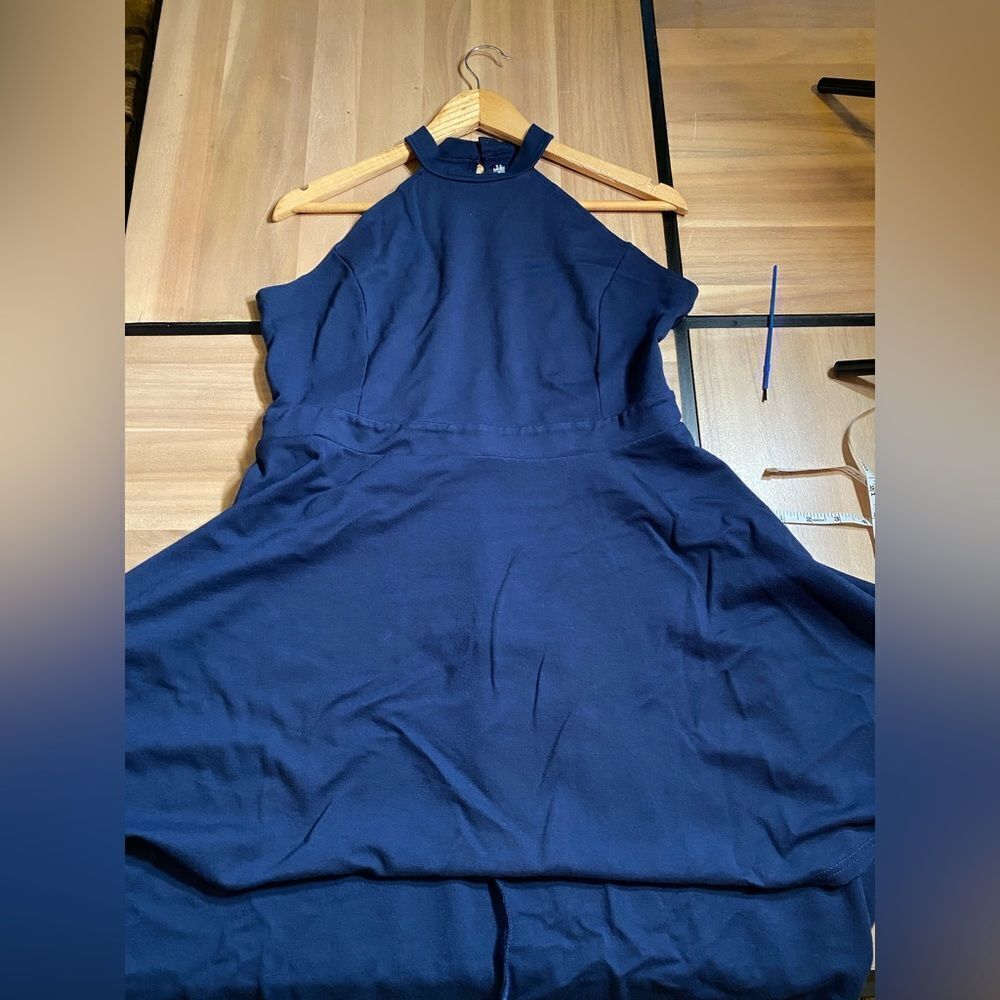 Navy blue dress - Picture 5 of 6